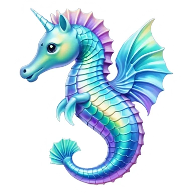 Hippocampe sticker