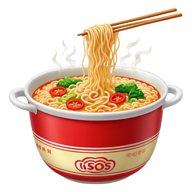 Sweet & Sour Instant Noodles sticker
