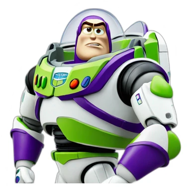buzz lightyear-angry sticker