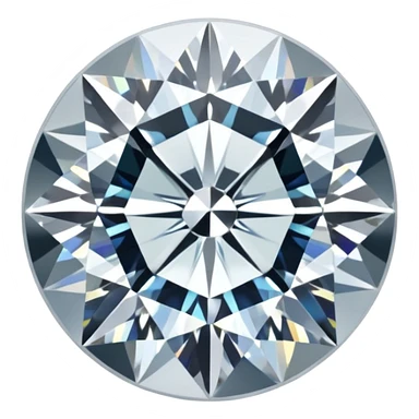 White diamond sticker