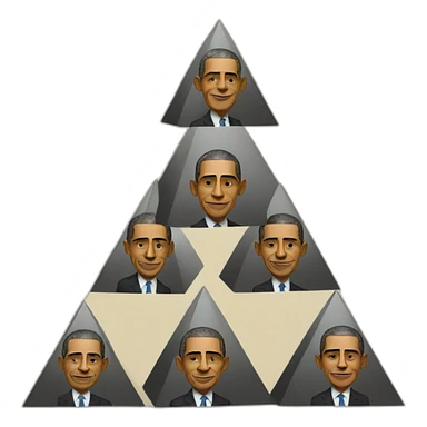 obama pyramid sticker