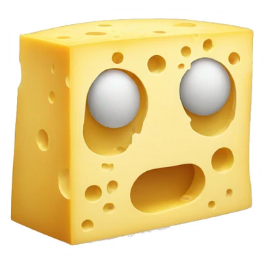 graphics card made of cheese sticker