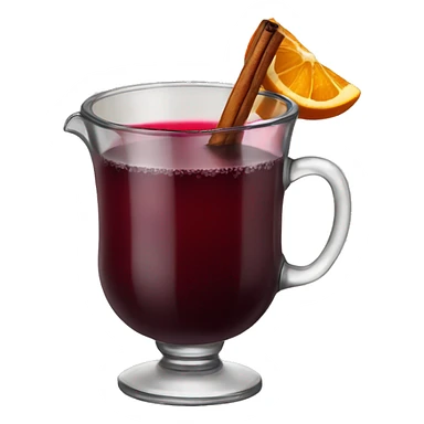 Mulled wine sticker
