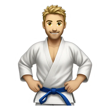 Judoka  sticker