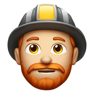 red head miner sticker