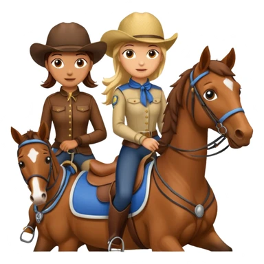 Horse girls  sticker