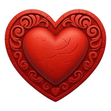 Mexican heart sticker