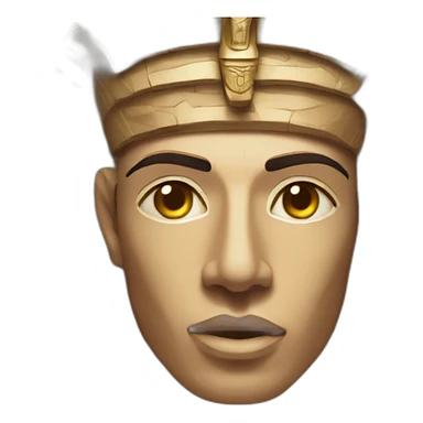 Rishi Sunak ancient Egyptian mummy sticker