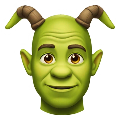 Ears Shrek  sticker