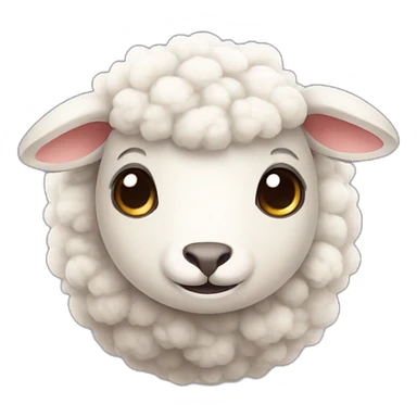 cute sheep sticker