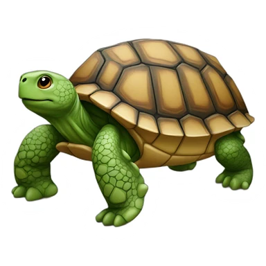 Ourse sur tortue sticker