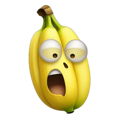 Banana angry sticker