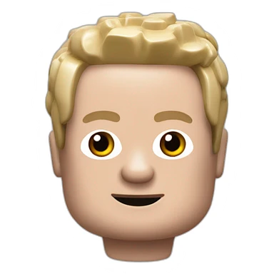 Pork lego guy sticker