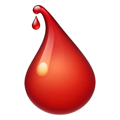 drop red line emoji sticker