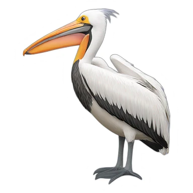 pelican-playing-ps5 sticker