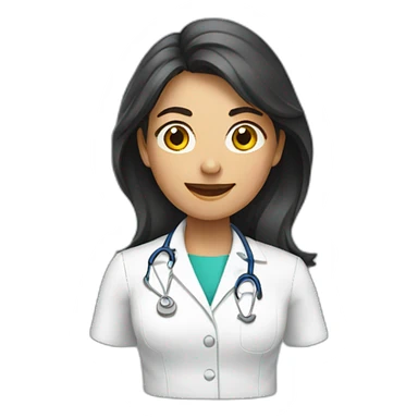 Mujer enferma sticker