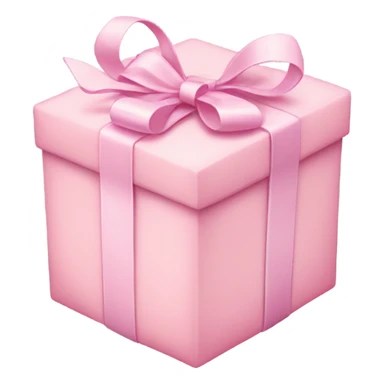 pastel pink present sticker