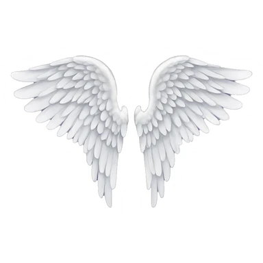 Angel wing sticker