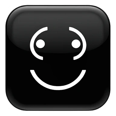 type a negative sticker