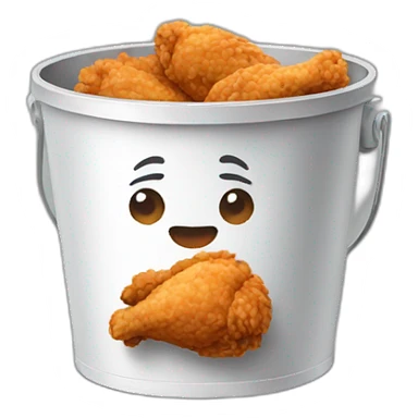 Fried Chicken Bucket sticker