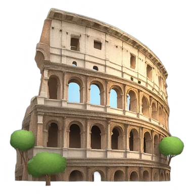 Rome colosseum sticker