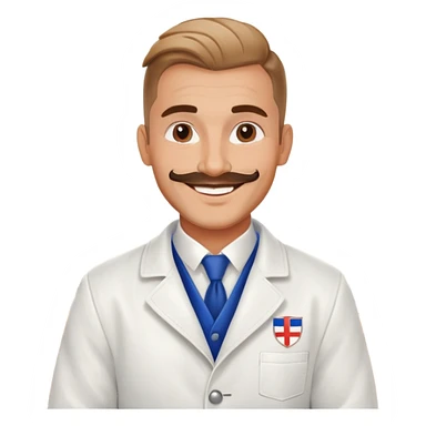 a happy croatian barber  sticker