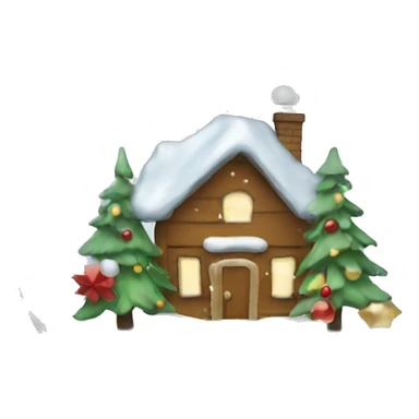Christmas snow globe  sticker