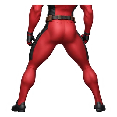 DeadPool butt sticker