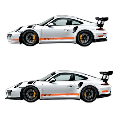 Porsche-gt3rs sticker