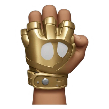 Mike Tyson gauntlet sticker