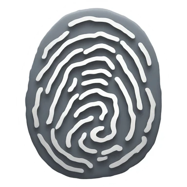 fingerprint sticker