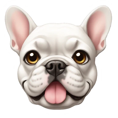 French bulldog manga style sticker