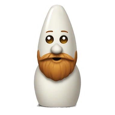 Dwarf as bowling pin sticker