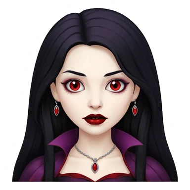 vampire woman. sticker