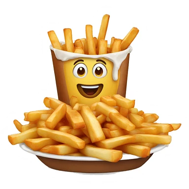 Poutine qui poutine sticker
