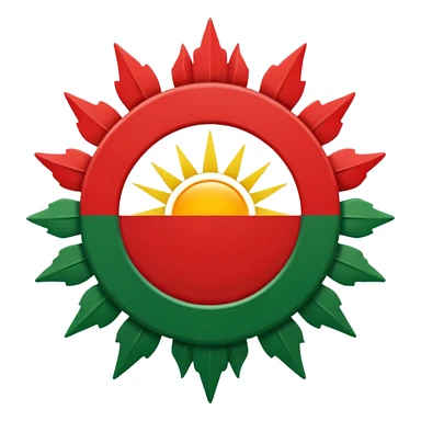 Kürdistan bayrağı  sticker