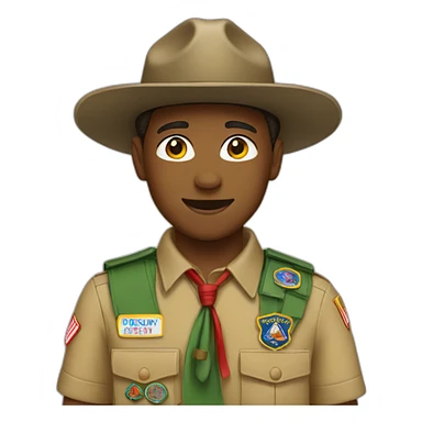 boy scout sticker