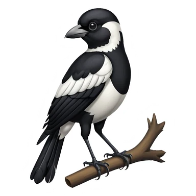 Magpie sticker