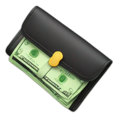 money wallet sticker