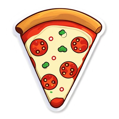 Got a pizza sticker