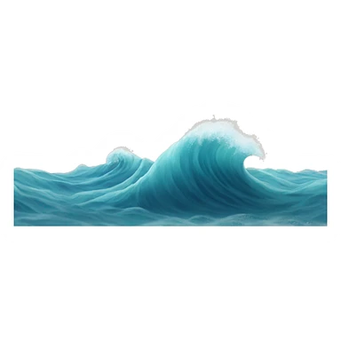 Waves  sticker