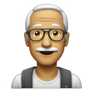 cool old dude sticker