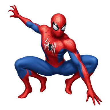 Araña spiderman  sticker