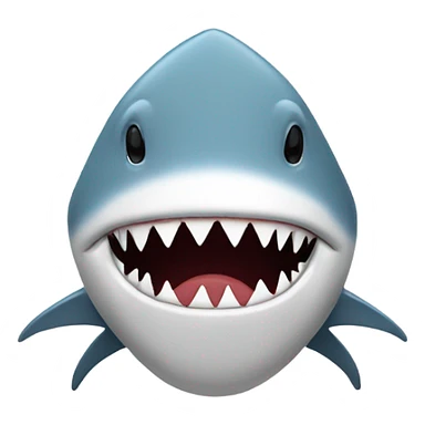 shark wearing a hoodie sticker