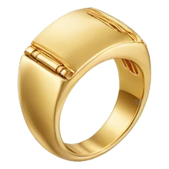 cartier gold ring sticker