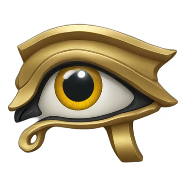 Horus eye sticker