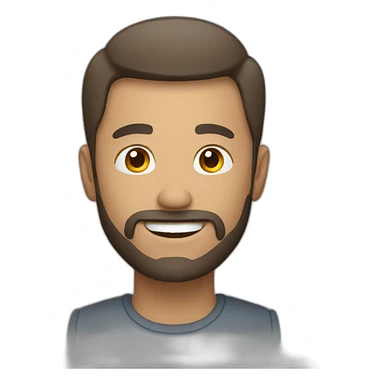 Man with arm at positive 45° angle sticker