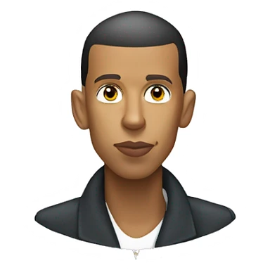 Stromae entrain de réfléchir sticker