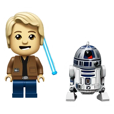 Lego and star wars sticker
