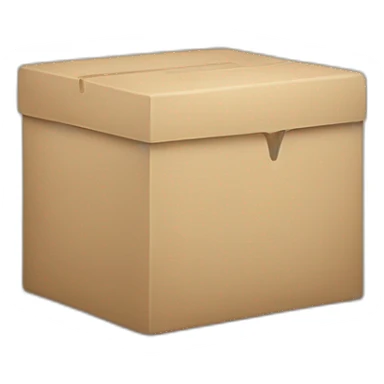 beige check in box sticker